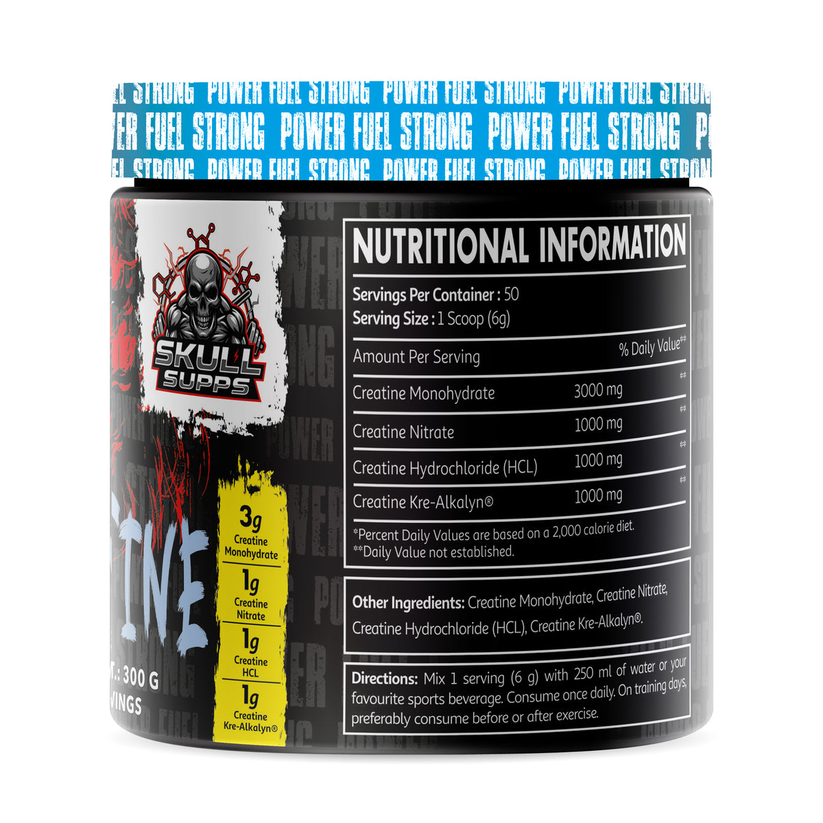 Skull Supps 4D Creatine Unflavored