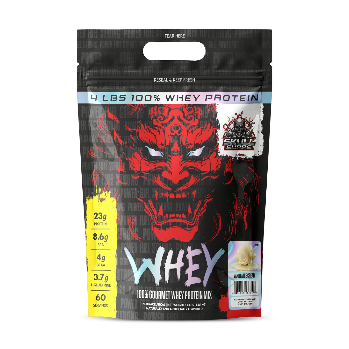 Skull Supps Whey Protein