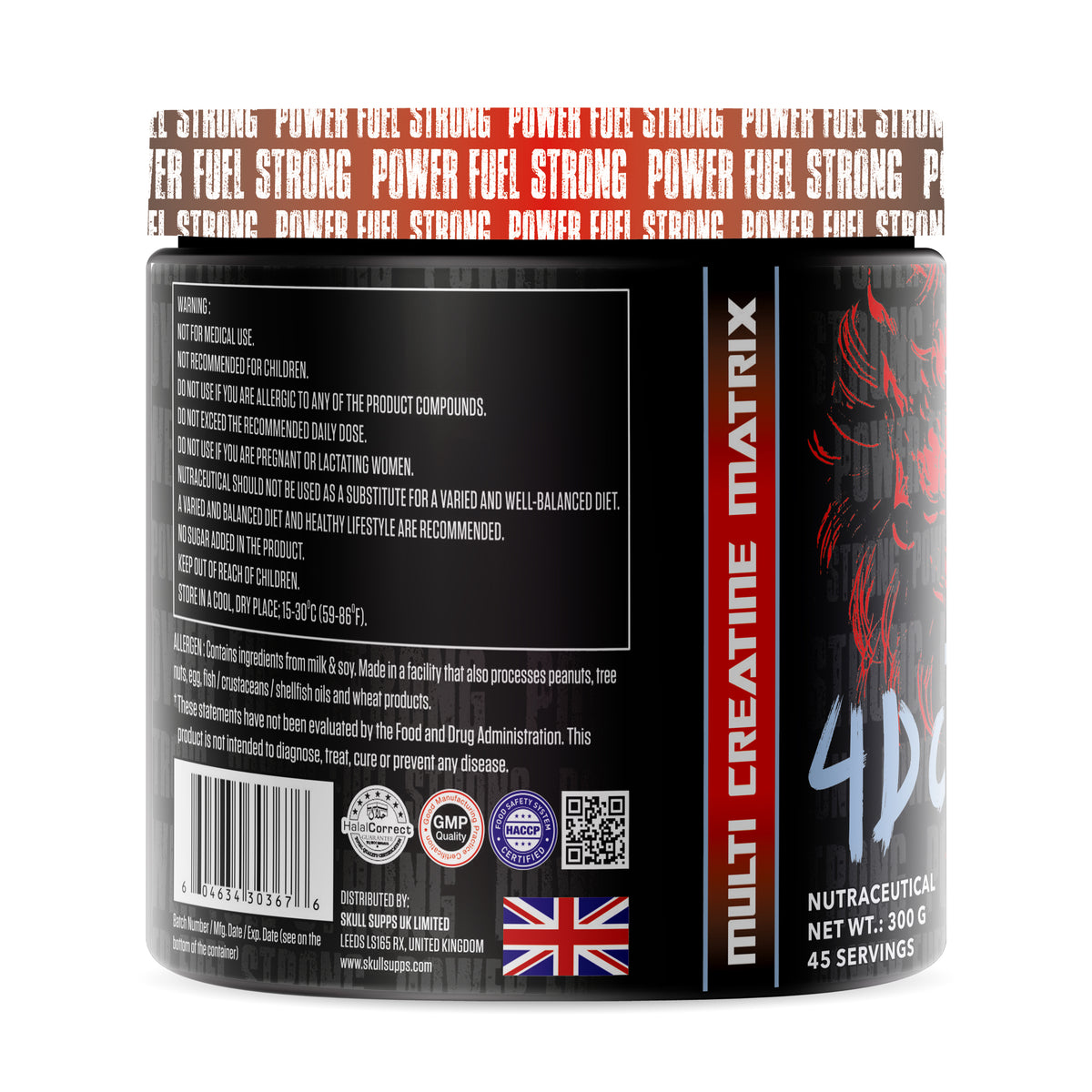 Skull Supps 4D Creatine