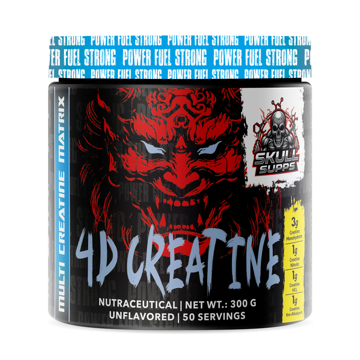 Skull Supps 4D Creatine Unflavored