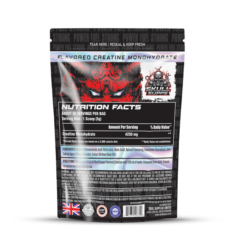 Skull Supps Creatine Flavored