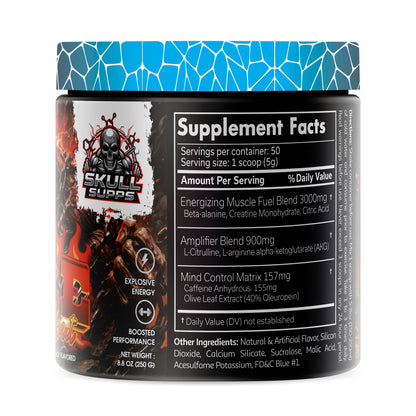 Skull Supps Pre Workout