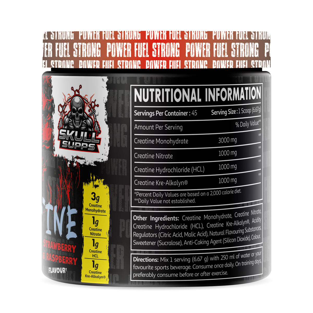 Skull Supps 4D Creatine